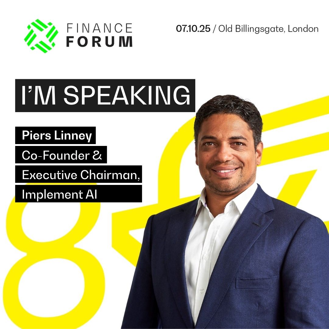 Finance Forum 2025 – London (Agent AI Keynote)