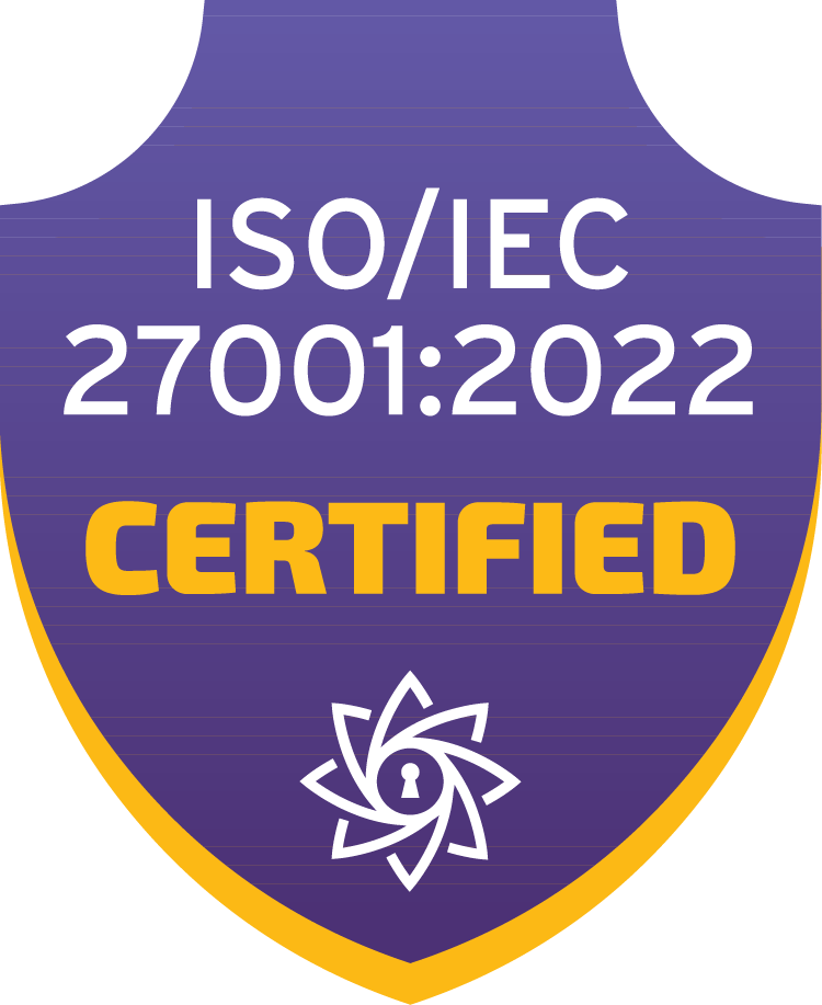 ISO 27001 certified