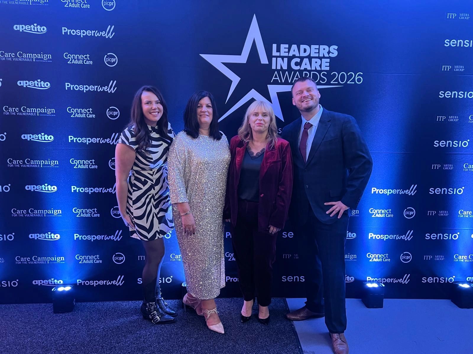 The Hales Group team at the Leaders in Care Awards 2026
